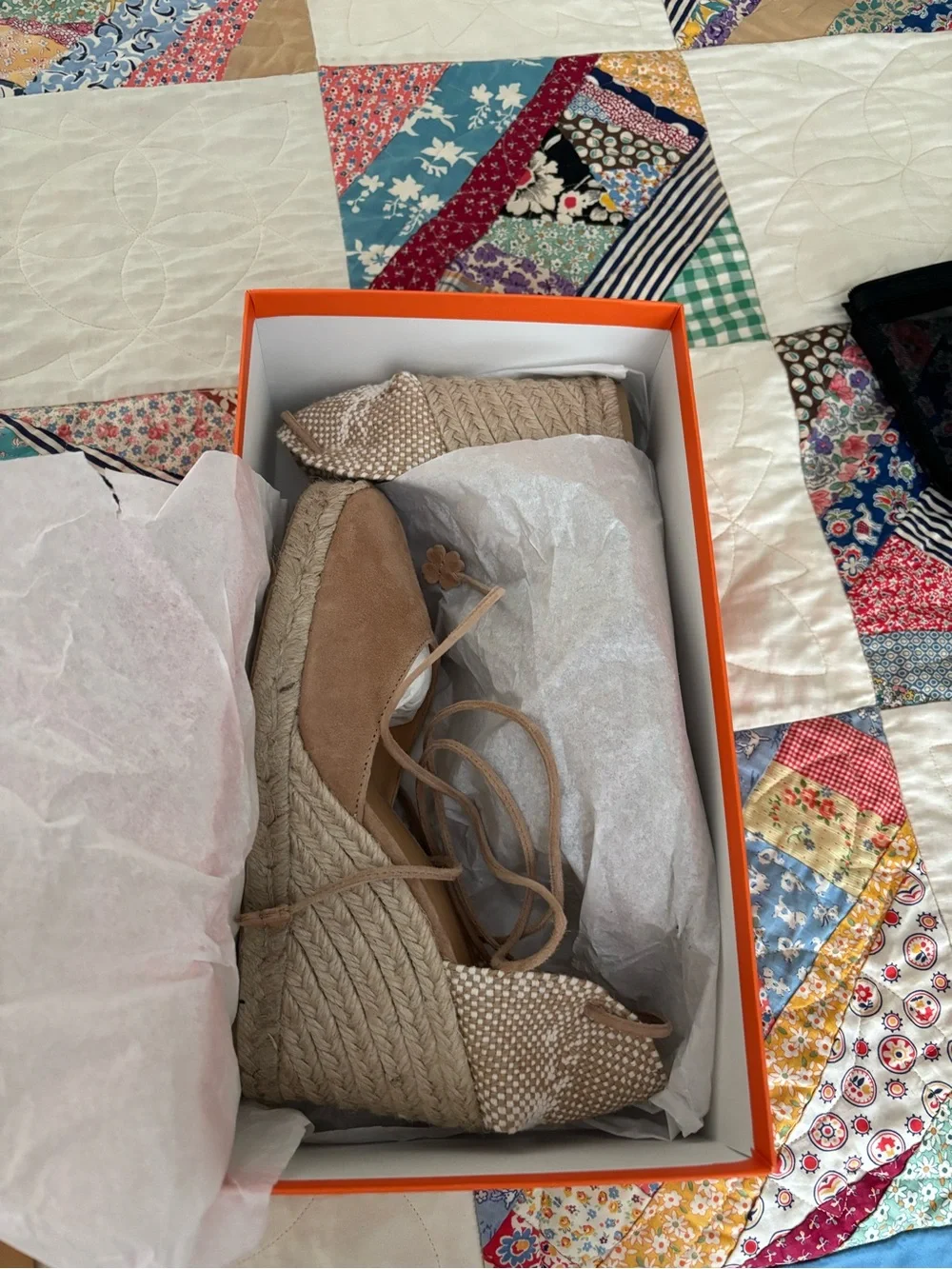 Castaner suede Carina espadrille